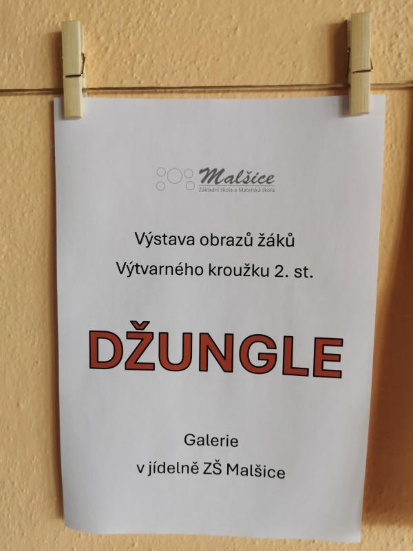 Výstava obrazů DŽUNGLE