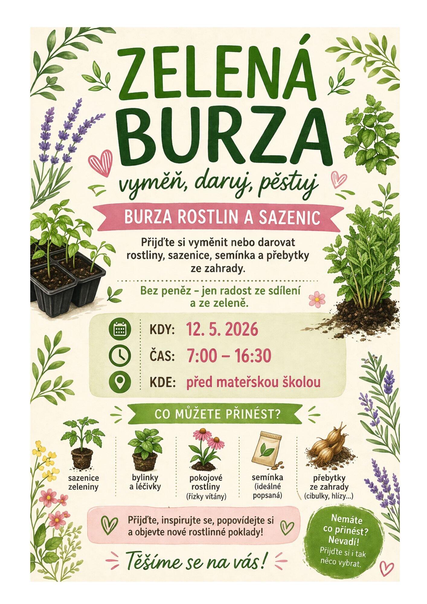 Zelená burza 12.5.2026