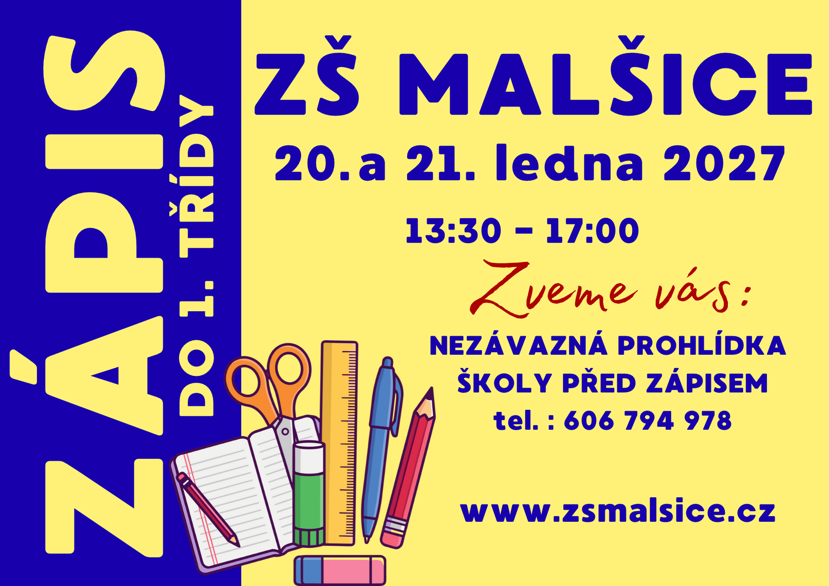 Zápis do 1.třídy